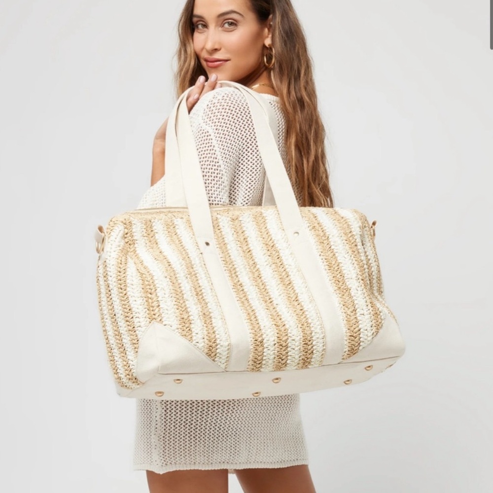 L-Space Striped Tote Bag